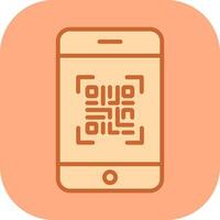 Scanning App Icon Design vector
