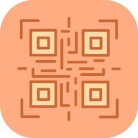 QR Code Reader Icon Design vector