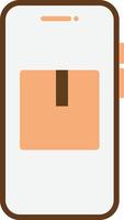 Shipping Online Package vector