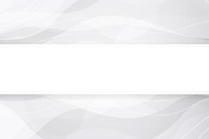 Soft white waves on a minimalistic background. Perfect for modern presentations. Luxury abstract design vector