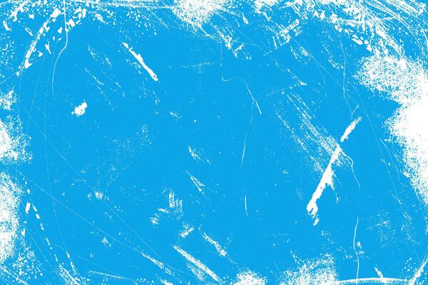 Distressed blue winter ice skating grunge texture. Abstract cold-season background with a torn, icy surface. Abstract background. Old grungy texture