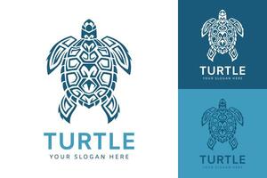 Turtle logo graphic design concept. Editable sea turtle element, vector