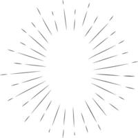 Candlelight glare. Glare from a candle glow. Visual effects that occur due to the interaction of light and candle flame with surrounding surfaces and air. Light glare. vector