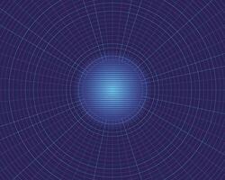 Abstract radial lines cyberpunk background vector