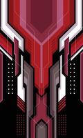 Abstract geometric modern background for sublimation jersey vector