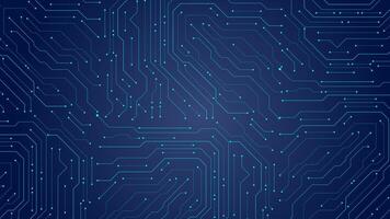 Abstract circuit board background or modern technology Artificial intelligence editable vector