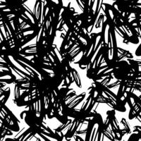 Seamless pattern with sketch oval shape vector