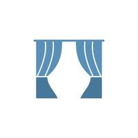 Curtain icon design templates simple and modern vector