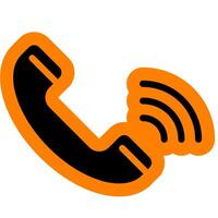 UI call Icon, Contact Icon vector