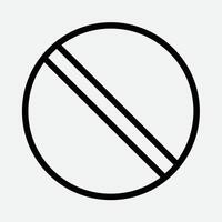 Pills icon in line style vector