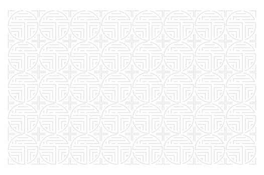 A white and gray pattern with a geometric design vector