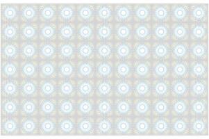 A blue and white pattern on a gray background vector