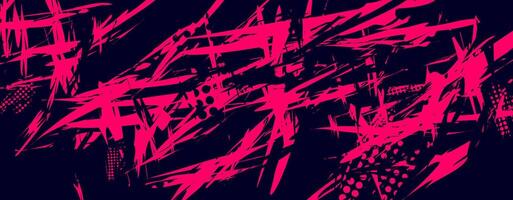 Abstract background with pink and blue color scheme, featuring bold, geometric shapes and a sense of movement. vector