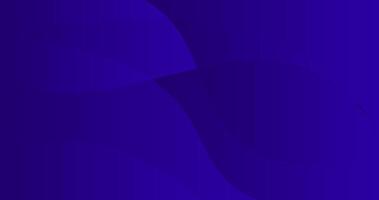 Abstract blue background with smooth curves. vector