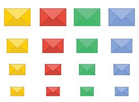 Email Envelope Digital Mail Symbol vector