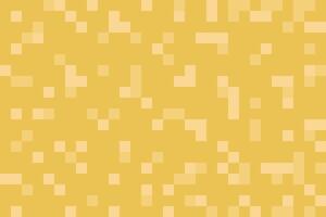 Abstract banner background with pixel style yellow squares. Modern mosaic backdrop vector