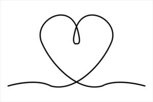 Continuous one line drawing of isolated carrot outline art illustration vector