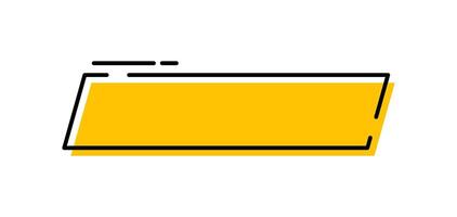 Futuristic lower third interface illustration. overlay element. vector