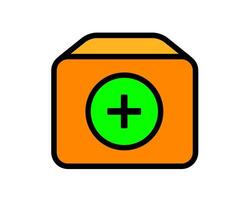 Illustration of adding a new product to the inventory or listing vector