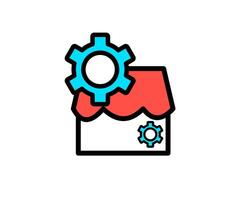 Illustration representing a program for sellers, outlining benefits and features vector