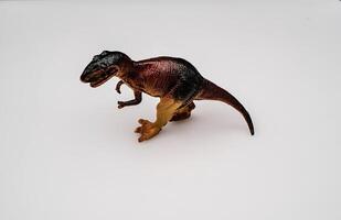 Tyrannosaurus rex is an extinct genus of tyrannosaurid theropod dinosaur that lived in the Late Cretaceous. It was a bipedal carnivore with a broad, massive skull, balanced by a long, heavy tail. photo