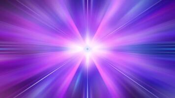 VJ loop pink blue shine rays abstract background video