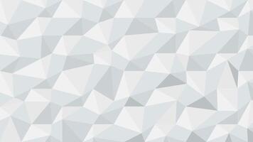 abstract white and gray low polygonal background vector
