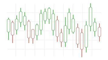 a graph showing the number of times each bar is displayed vector