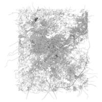 Amman Jordan,accurate map, detail Streets Roads Map,editable element template image for marketing ,product ,wall art vector