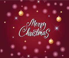 Gradient christmas background vector