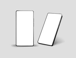 Smartphone UI app. Phone screens for shop application. Mobile interface with account login and shopping cart. Screenshots responsive website mockups. vector