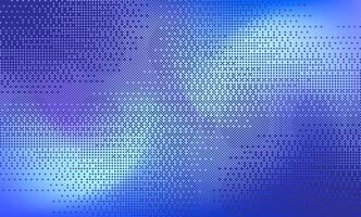 Abstract bitmap blue swirl gradient background. Spotted texture. Retro pixelated textured backdrop. vector