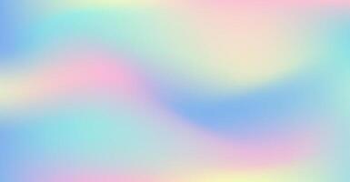 Abstract gradient pastel background. Blurry rainbow mesh backdrop. Multicolor smooth wallpaper vector