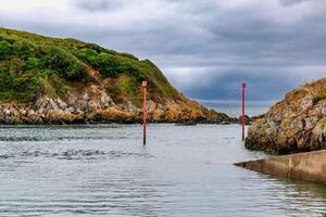 Port of Dahouet in Pleneuf val andre, Armor Coast, Brittany in France photo