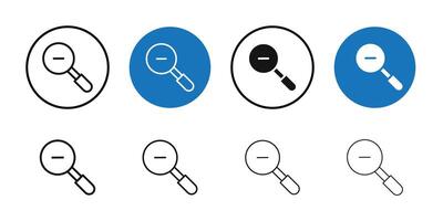 Align left icon Thin line art collection vector