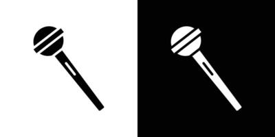 Speaker Microphone icon Flat art illustration in outline vector
