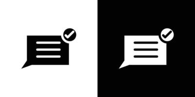 check message icon set illustration vector