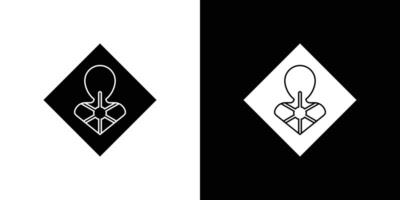 Carcinogen icon Art design illustration vector