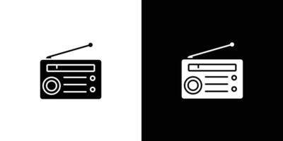 Radio icon Art design illustration vector