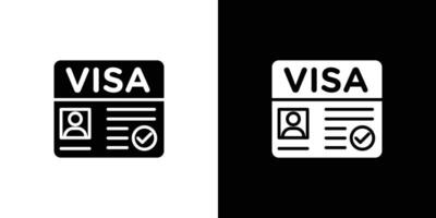 Start up visa icon Art design illustration vector