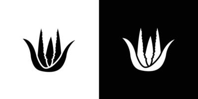 aloe vera icon Art design illustration vector