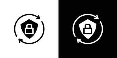 secure checkout icon set illustration vector