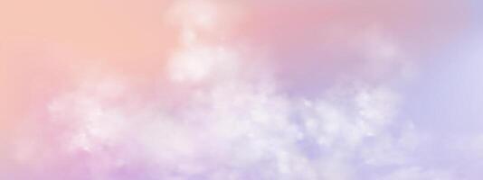 Background of an explosion of colorful pink smoke clouds.Multicolor fog with blue and yellow particles.Explosions of color powder. vector