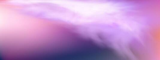 Background of an explosion of colorful pink smoke clouds.Multicolor fog with blue and yellow particles.Explosions of color powder. vector