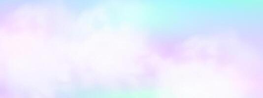 Background of an explosion of pink smoke clouds.Multicolor fog with blue and yellow particles.Explosions of color powder. vector