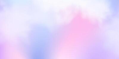 Background of an explosion of pink smoke clouds.Multicolor fog with blue and yellow particles.Explosions of color powder. vector
