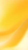 yellow abstract background with soft waves vector