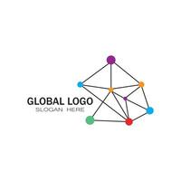 Global Logo Art Icons and Graphics vector