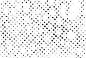 a black and white halftone pattern with dots, a white background with a black and white dot pattern with vintage grunge texture, vector