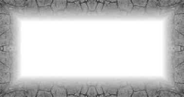 a white square frame on a wall with a light, a square frame with black and white grunge effect paint, vector